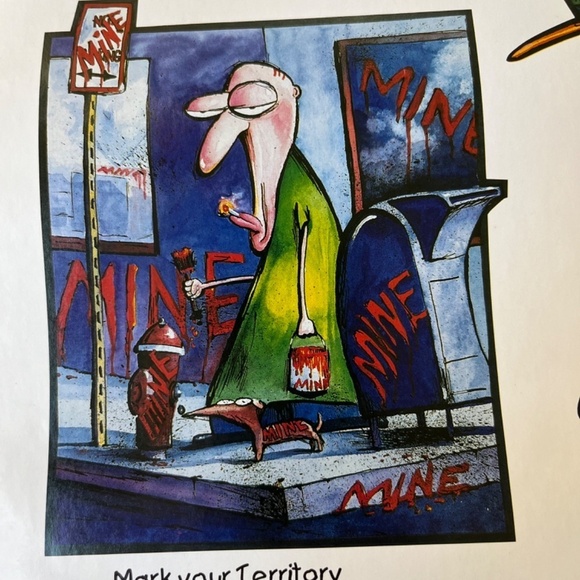 Tiny Damage Notions Large Poster College Collection Wall Room Decor, Size 24x36 - Picture 8 of 13